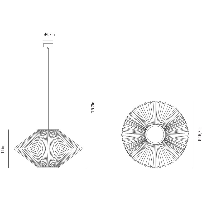 Ura 1 Suspension Dimensions