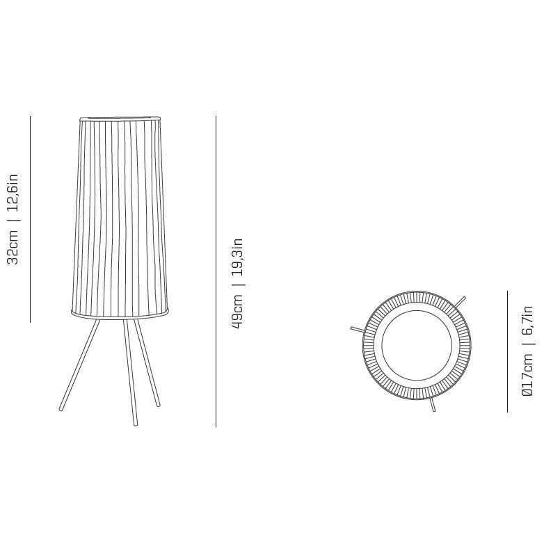 Ura Table Dimensions