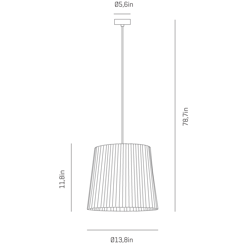 Virginia Suspension B Dimensions