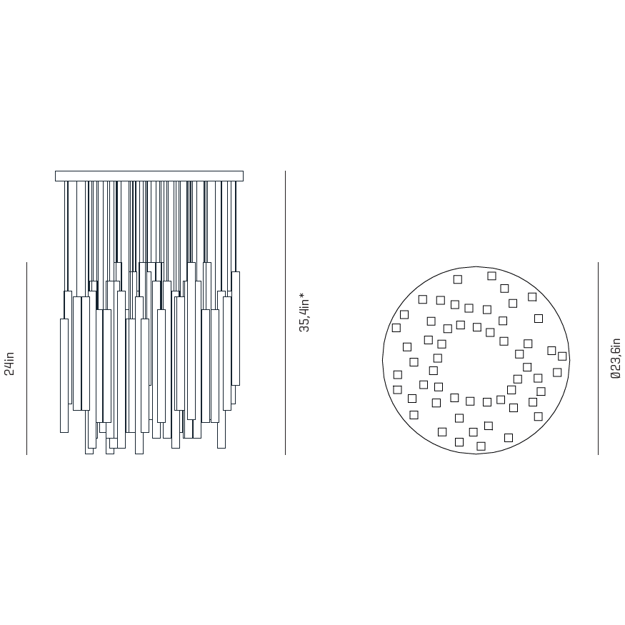 Woods Suspension Dimensions