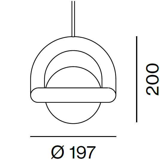 Balloon Pendant Suspension Dimensions