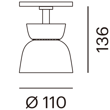 Bell Ceiling Dimensions