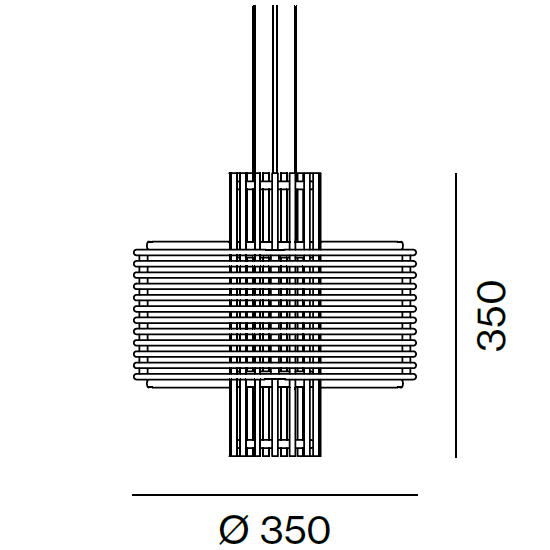 Nova Pendant Suspension Dimensions