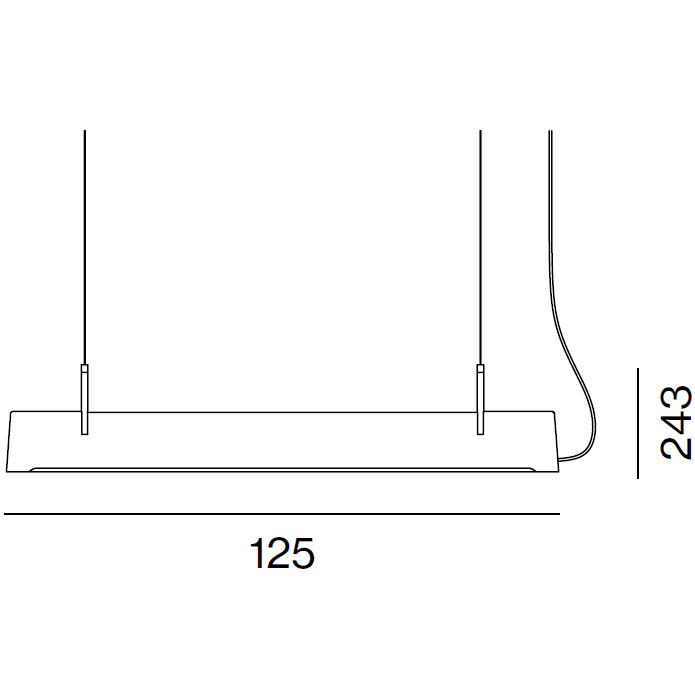 Pinch Pendant Suspension Dimensions