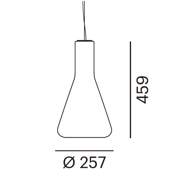 Shuttle Pendant Suspension Dimensions