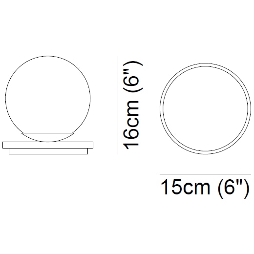 Afrodite Table Dimensions