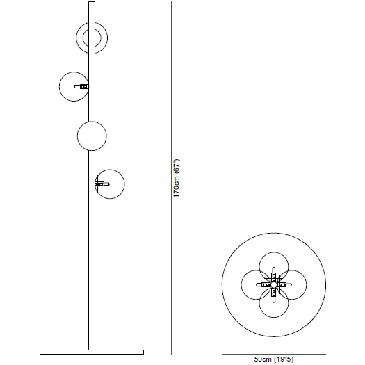 Ofione Floor Dimensions