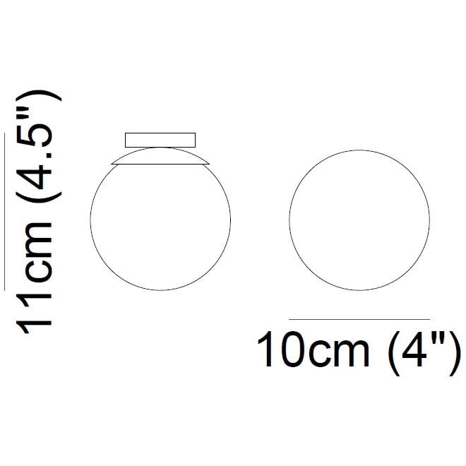 Ofione Spotlight Ceiling Dimensions