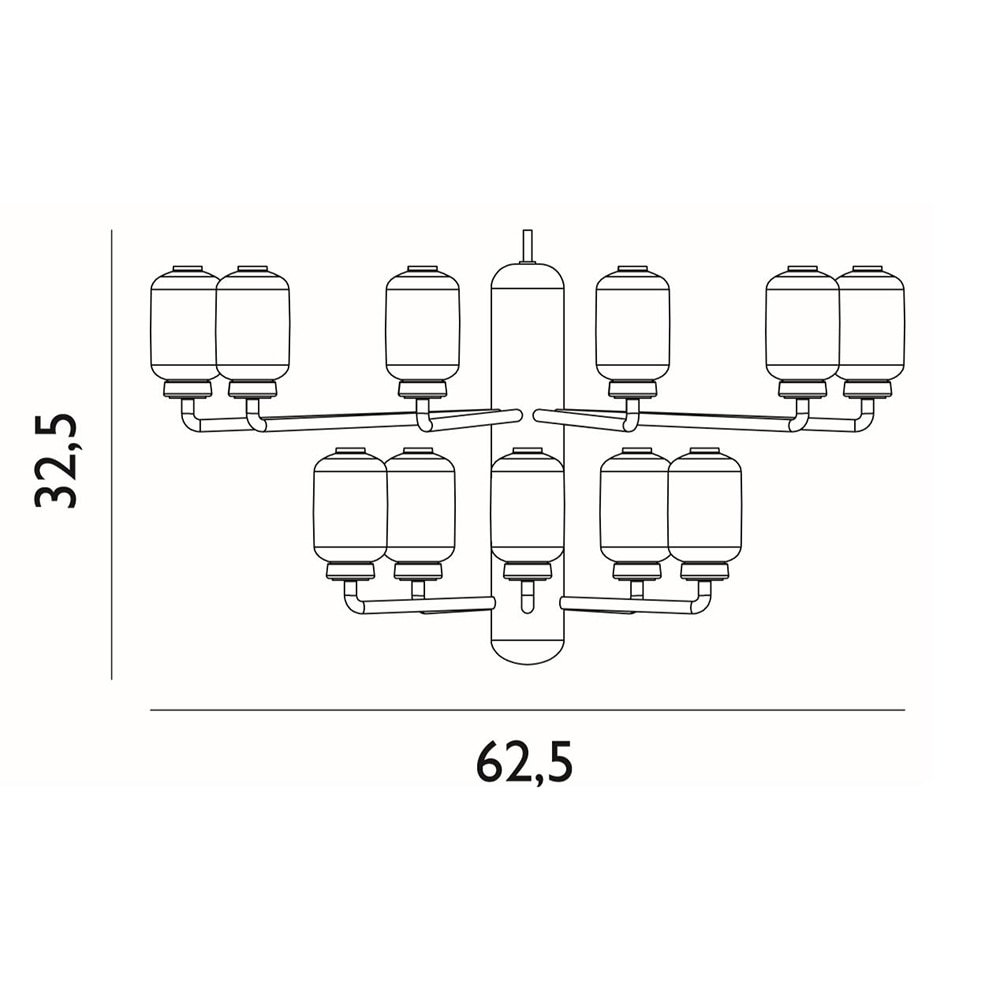 Amp Small Chandelier Dimensions