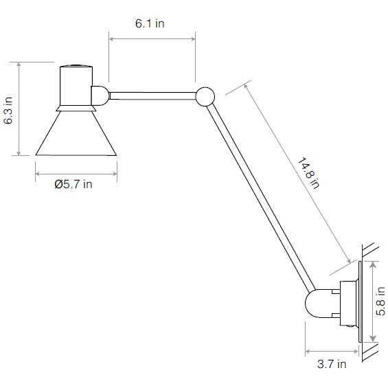 Type 80™ W3 Wall Dimensions