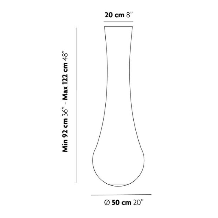 Knitted Dropped 20 Suspension Dimensions