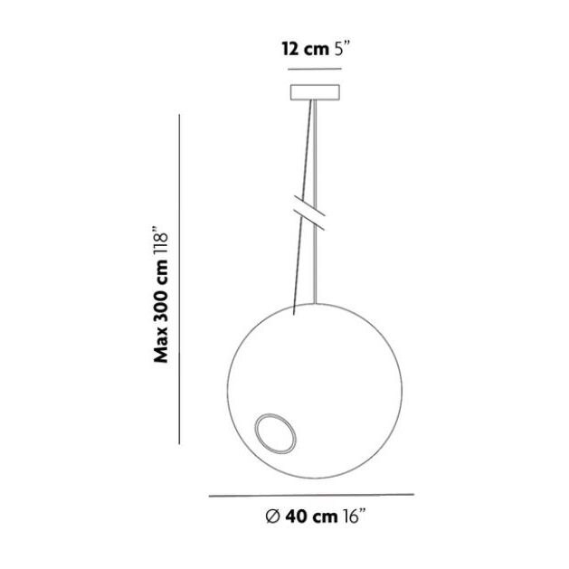 Knitted Tilt 16 Suspension Dimensions