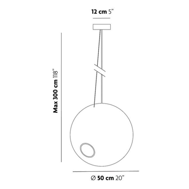 Knitted Tilt 20 Suspension Dimensions