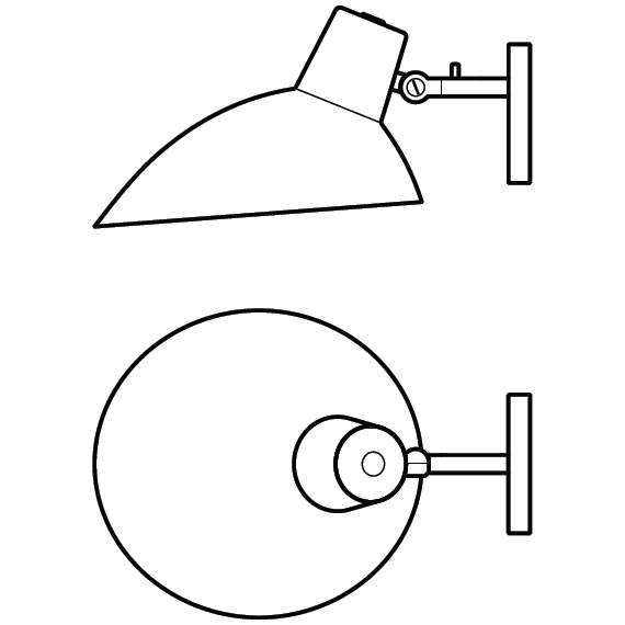 VV Cinquanta Wall Dimensions