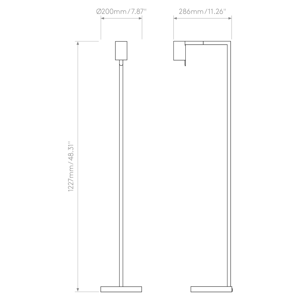 Ascoli Floor Dimensions