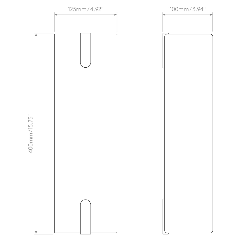 Elba Wall Dimensions