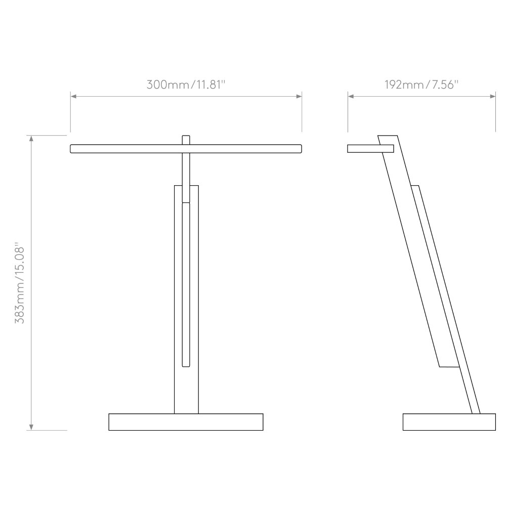 Gerrit Table Dimensions