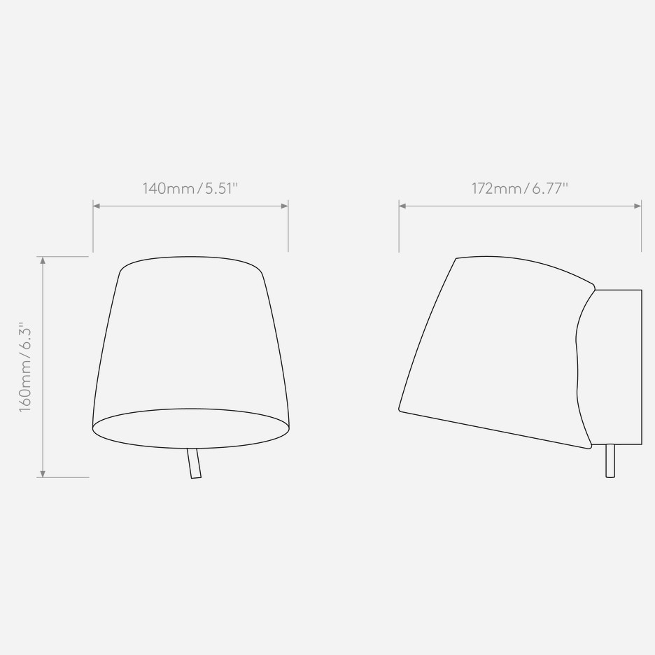 Imari Wall Dimensions