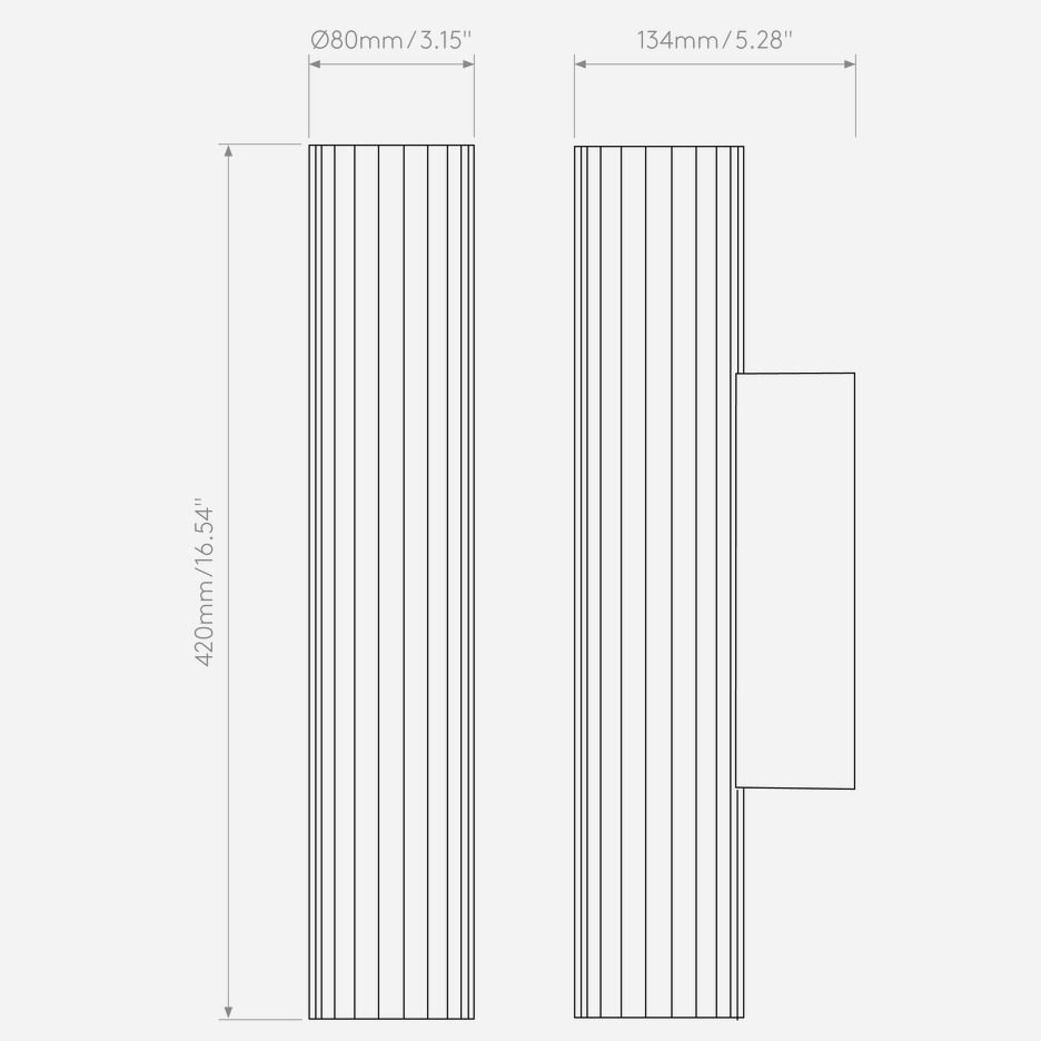 io 420 Wall Dimensions