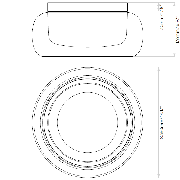 Aquina 360 Ceiling Dimensions