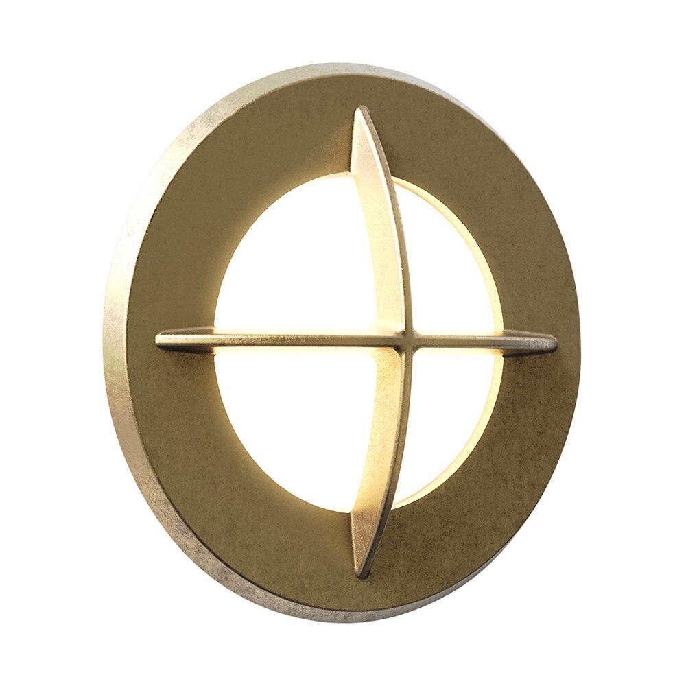 Outdoor round recessed wall lights hotsell