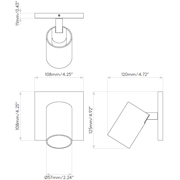 Ascoli Single Wall Dimensions
