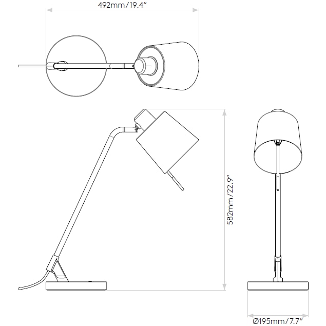 Edward Desk Table Dimensions