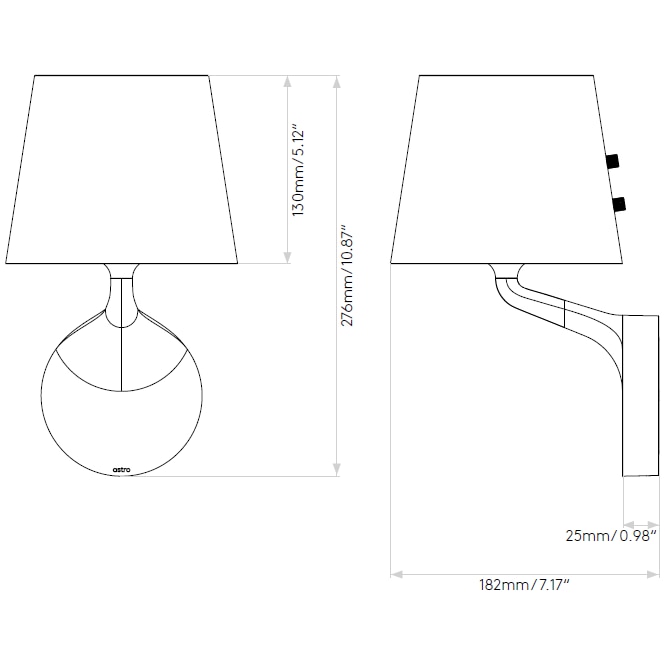 Millie Wall Dimensions