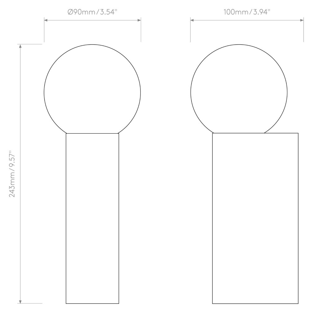 Ortona Wall Dimensions