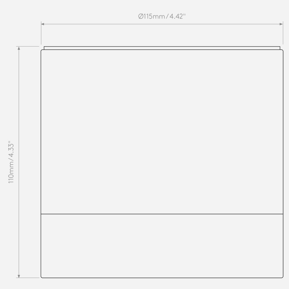 Ottawa LED Ceiling Dimensions