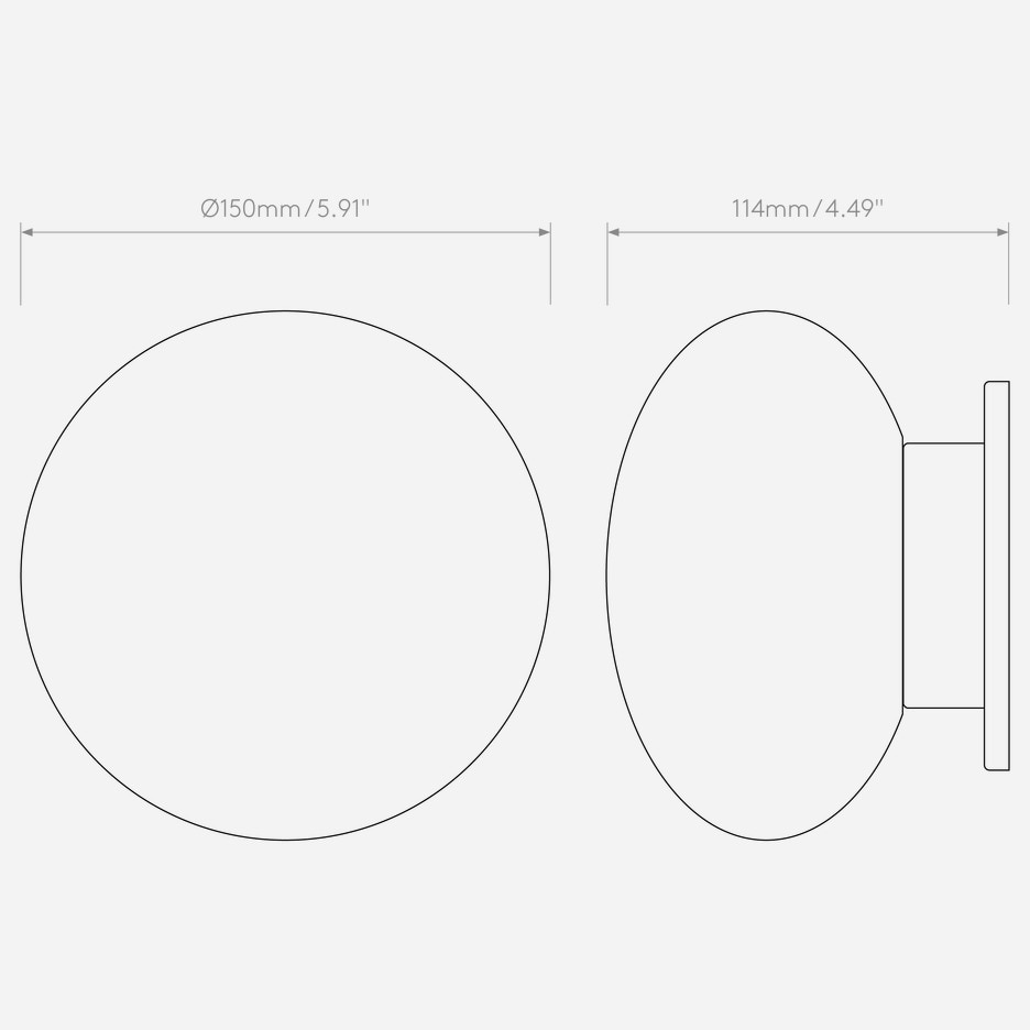 Zeppo Wall Dimensions