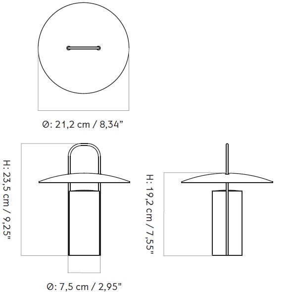 Ray Portable Table Dimensions