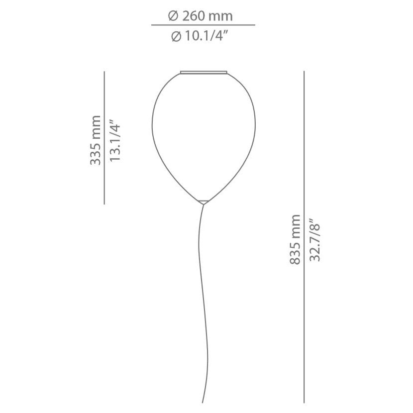 Balloon t-3052 Ceiling Dimensions