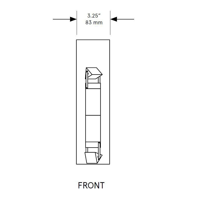 Aries Sconce I.I Wall Dimensions