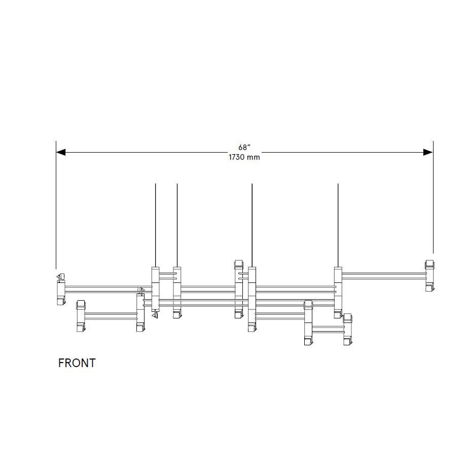 Aries XI.I Suspension Dimensions