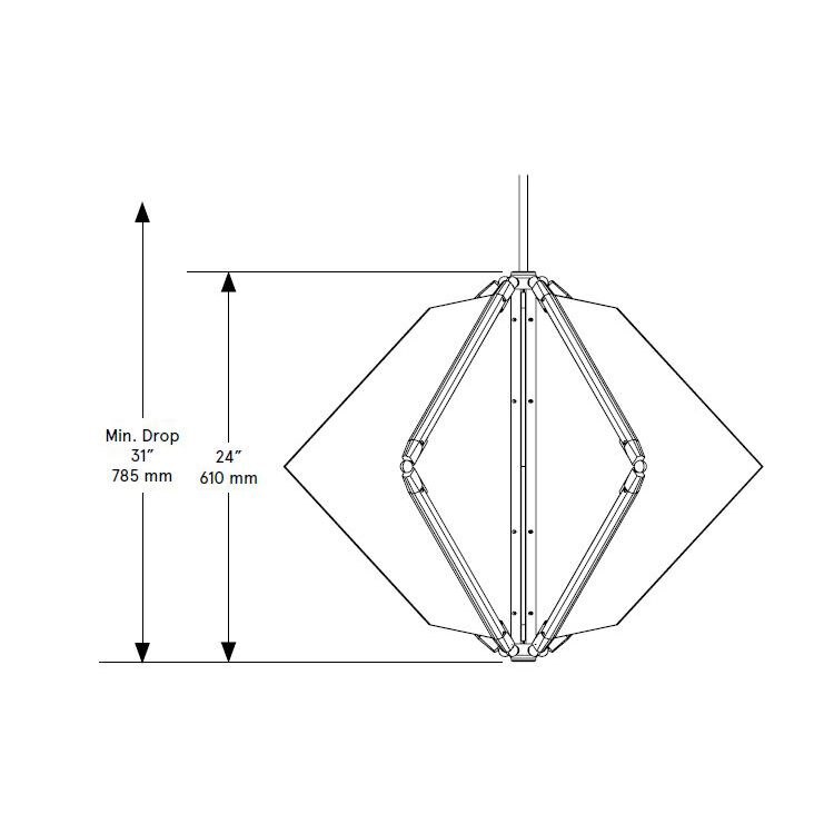 Echo 1 Suspension Dimensions