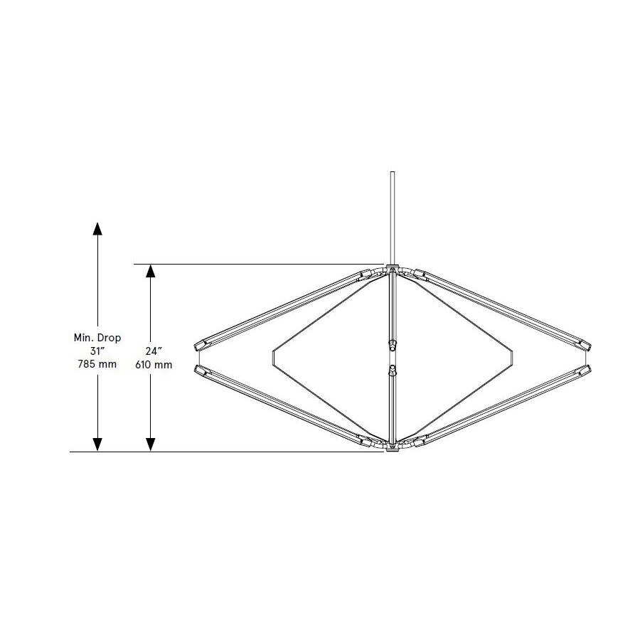 Echo 2 Suspension Dimensions