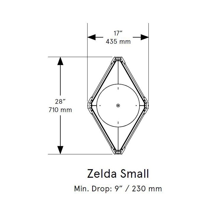 Zelda Suspension Dimensions