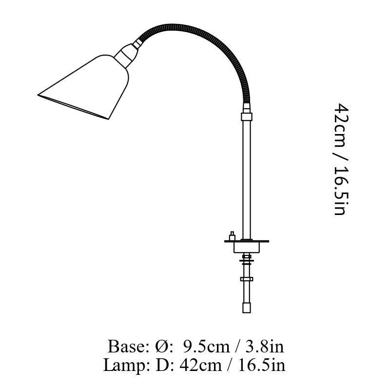 Bellevue Plug-In AJ11 Table Dimensions