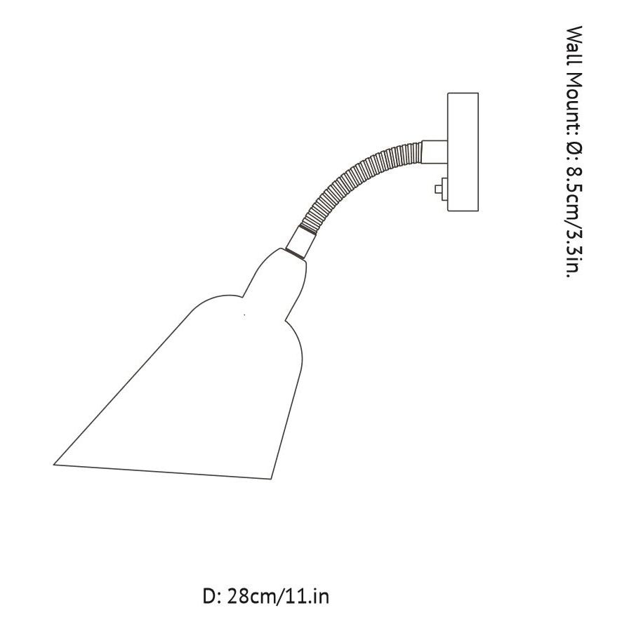 Bellevue AJ9 Wall Dimensions