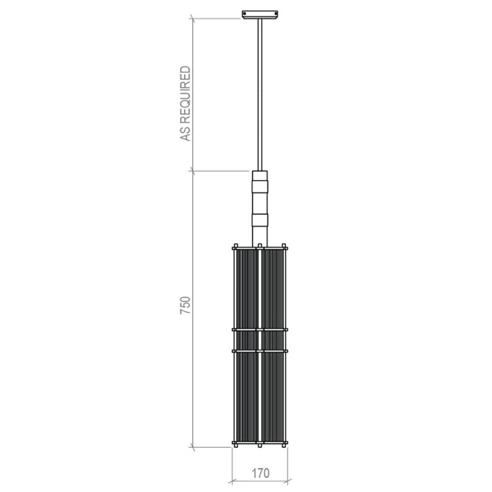 Arbor Suspension Dimensions