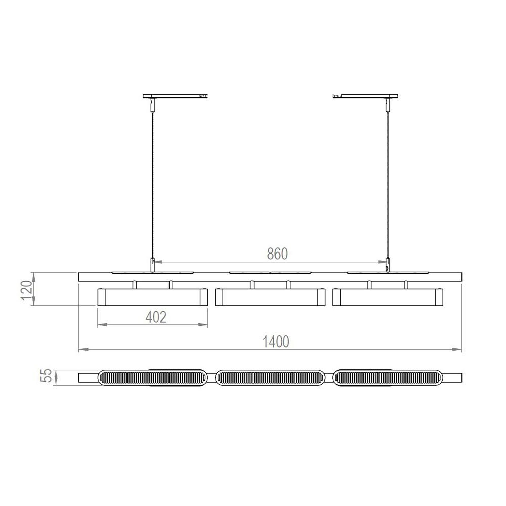 Colt Triple Suspension Dimensions