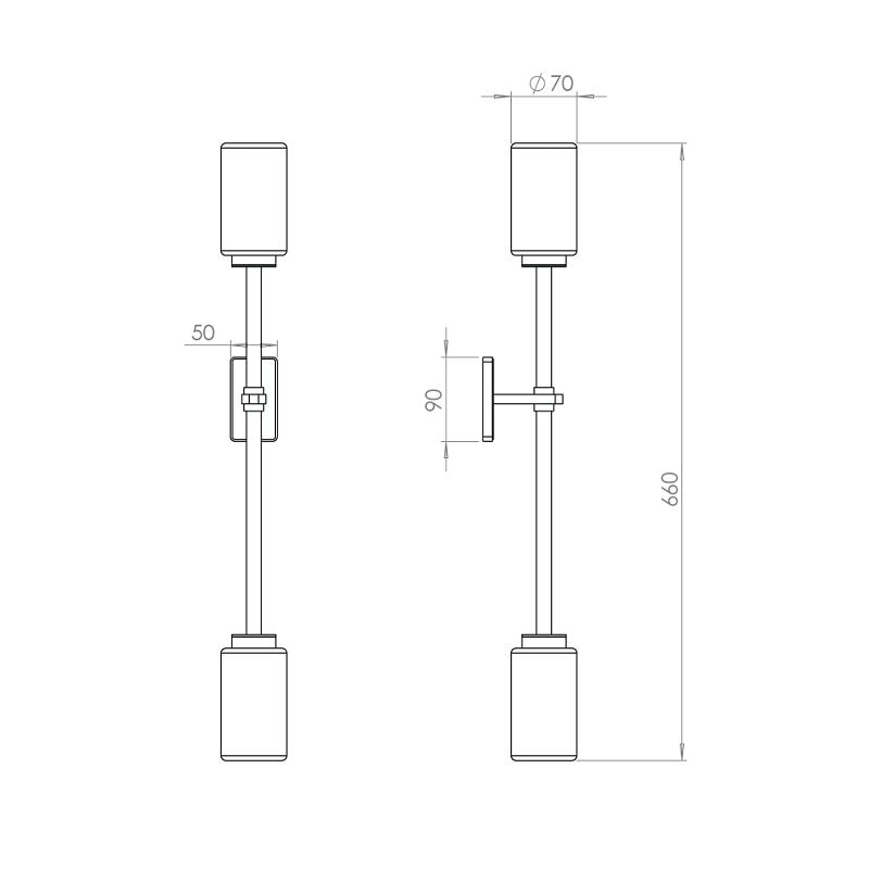 Farol Single Wall Dimensions
