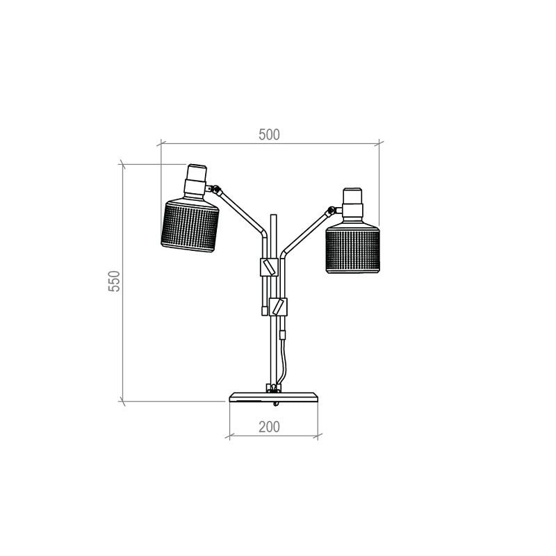 Riddle Double Table Dimensions