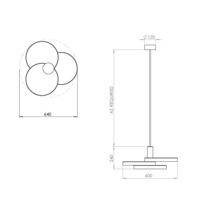 Triarc Suspension Dimensions
