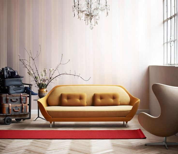 the FAVN sofa from designer furniture brand Fritz Hansen.