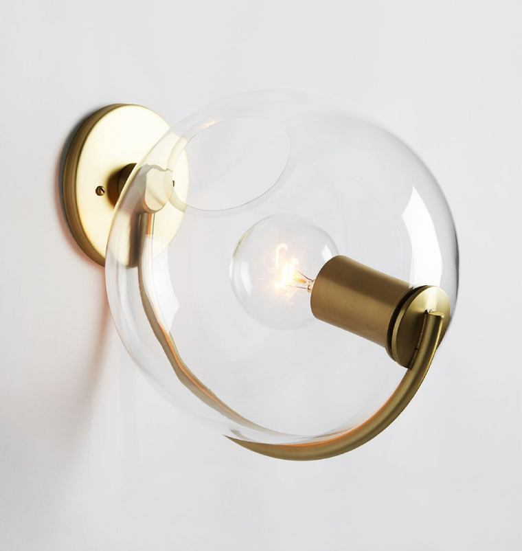 Roll & Hill's Fiddlehead wall sconce, designed by Jason Miller.