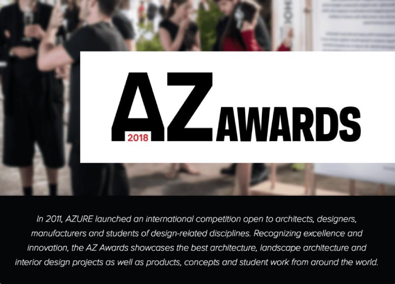 Feature banner of the AZ Awards logo.