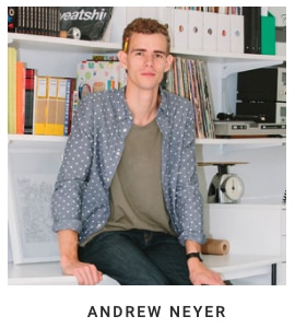 Canadian lighting designer Andrew Neyer, founder of the brand Stuff by Andrew Neyer