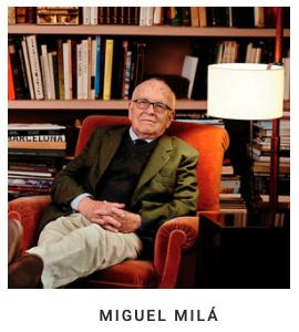 Lighting designer Miguel Mila, who recently celebrated his 90th birthday